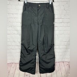RWay black snow ski outdoor insulated pants sz‎ XL 14-16